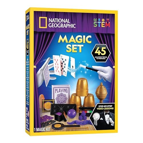 National Geographic Kids Magic Set - 45 Magic Tricks