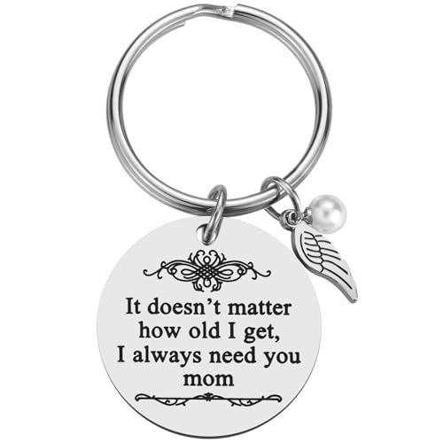 iJuqi Mother's Day Gifts from Daughter Son for Mom Keychain