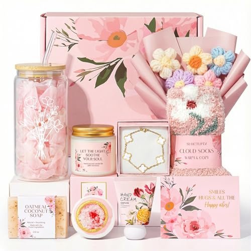 Gifts for Women, 9pcs Happy Birthday Gifts Self Care Set