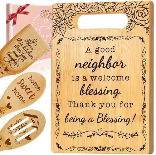 Neighbors Gifts, Thank You Gift for Neighbors, Cutting...