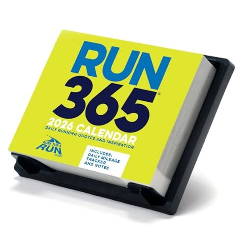 Gone for a Run 2026 Runner's Daily Desk Calendar