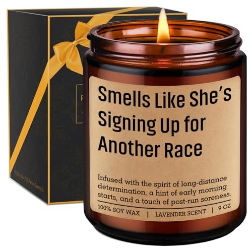 GSPY Candle, Gifts for Runners, Running Accessories for...