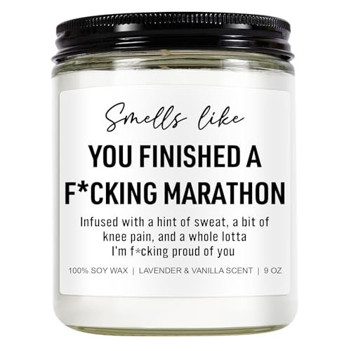 Younift Funny Scented Candle, Gifts for Runners, Men and...