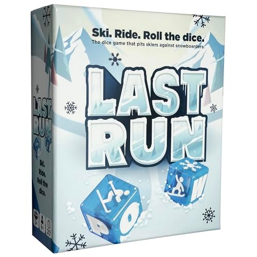 LAST RUN – Tabletop Dice Game for Skiers and Snowboarders