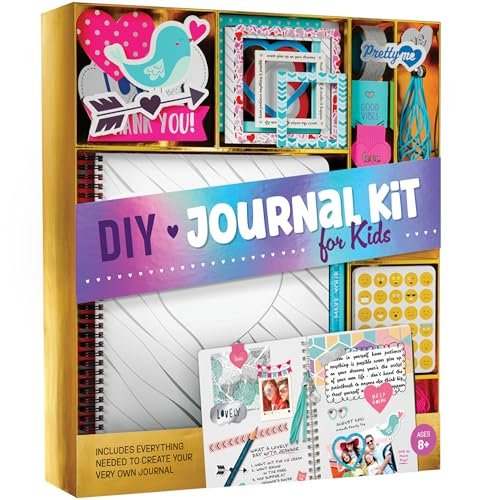 Pretty Me DIY Journal Kit for Girls Ages 8-14
