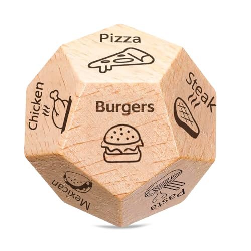 Valentines Day Gifts for Him Her, Fathers Day Food Dice