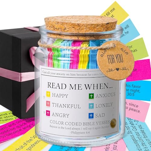 Bible Verse Jar, Read Me When Bible Verses Jar Gift