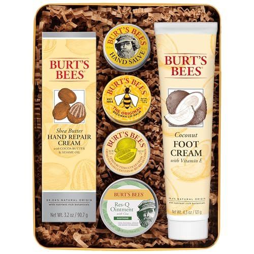 Burt's Bees Gifts Ideas - Classics Set, 6 Piece Tin