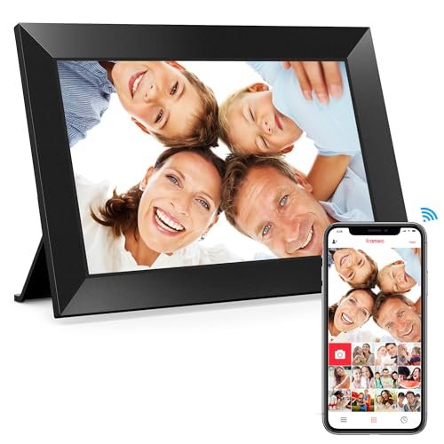 BIGASUO Digital Picture Frame, 10.1