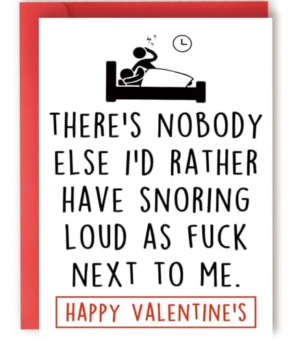 YiKaLus Funny Valentine’s Day Card with Envelope, Husband...
