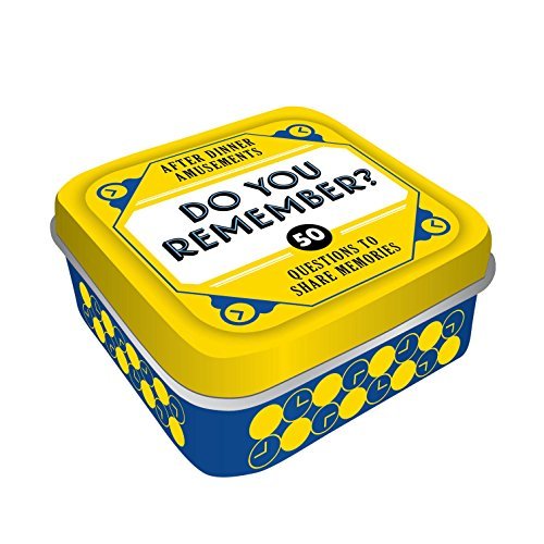 After Dinner Amusements: Do You Remember? 50 Memory Game...