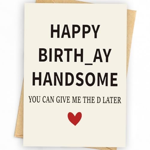 WowBefun Gifts for Him | Funny Birthday Card for Men
