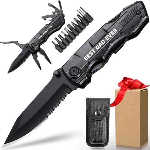 Gifts for Dad from Daughter Son, BEST Multitool Knife