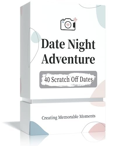 40 Fun Date Night Scratch Off Card Game for Couples