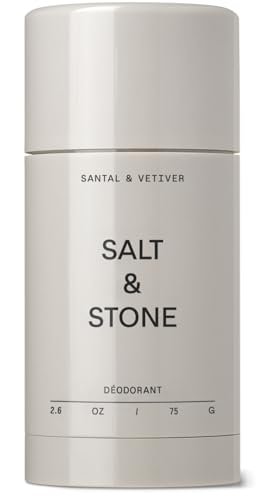 SALT & STONE Aluminum Free Deodorant | Santal & Vetiver