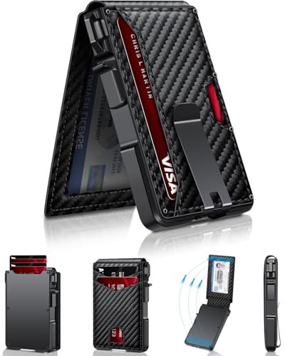 ZALVEX Wallet for Men, Mens Minimalist Wallet with RFID...