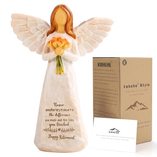 Kohehe Retirement Gift for Woman, Happy Retirement 5.5”...