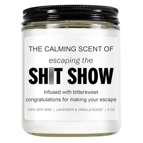 Younift Sarcastic Candles, Going Away, Goodbye, Farewell...