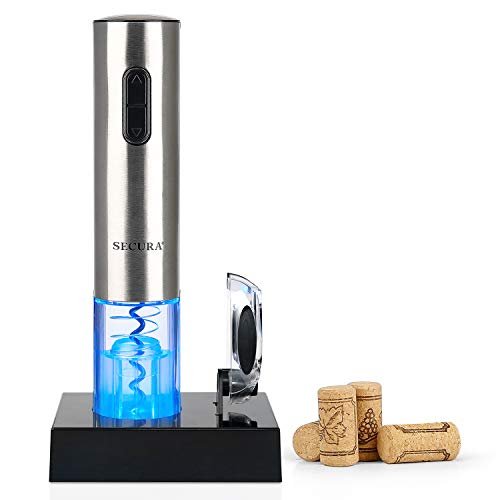 Secura Electric Wine Opener, Automatic Electric Wine Bottle...