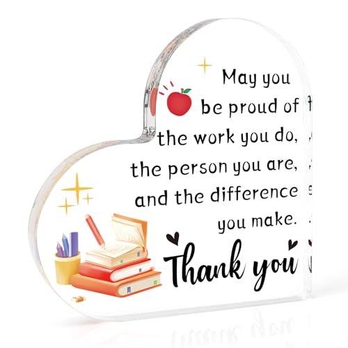 Teacher Appreciation Gifts, Teacher Gifts for Women, Home...