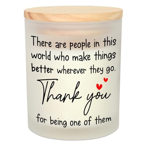 OASSIE Thank You Gifts for Women - Vanilla Lavender Candle