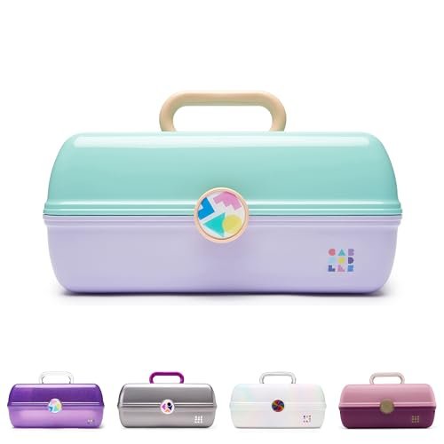 Caboodles On-The-Go Girl Makeup Box, Seafoam on Lavender...