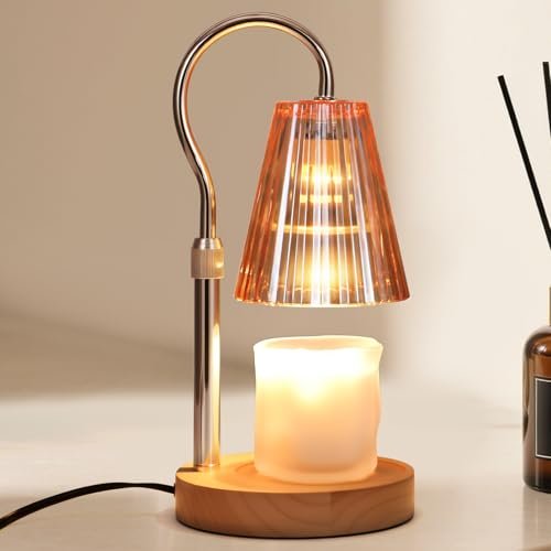 SnowBB Candle Warmer Lamp with Timer Dimmer, Adjustable...