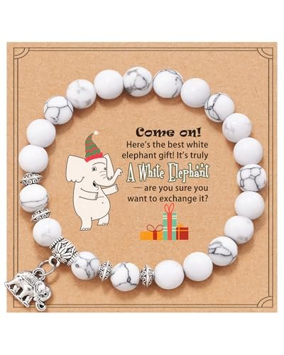 Tarsus White Elephant Gifts for Adults, Best Funny...