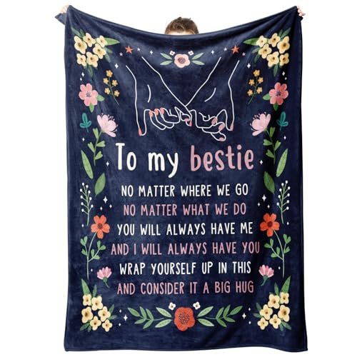 GiltGlimmer Friendship Gifts for Women, Best Friend Throw...