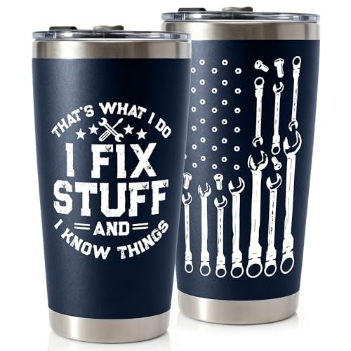 Birthday Gifts for Men, Dad, Him, Handyman, 20 Oz Tumbler