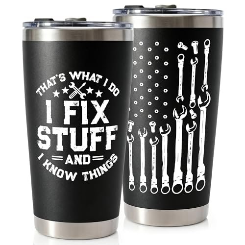 Birthday Gifts for Men, Dad, Him, Handyman, 20oz Tumbler