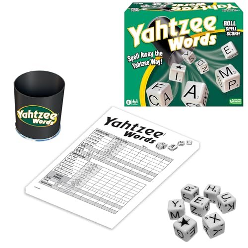 Winning Moves Yahtzee Words Games USA, Family Word Game