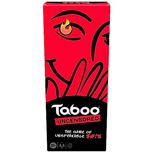 Hasbro Gaming Taboo Uncensored Board Game for Adult Parties