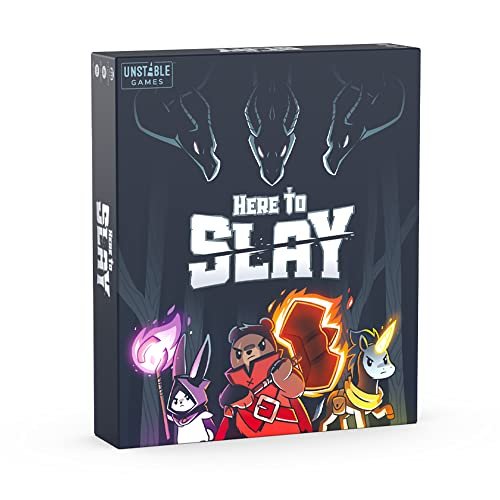 Unstable Games Here to Slay Card Game, Fantasy Adventure