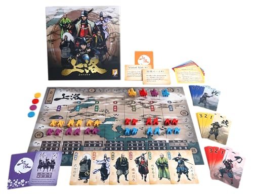 Moaideas Game Design Joraku Deluxe Strategy Board Game Area...