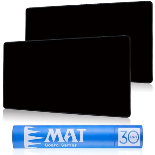 Biouai MTG Playmat for TCG Card Playing Stitched Mat Set