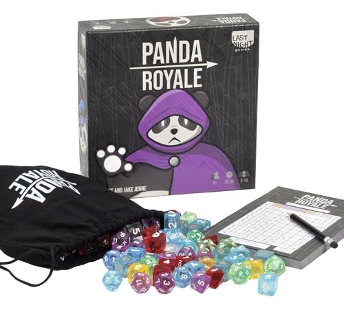 Panda Royale | an Energetic dice Game for 10 players