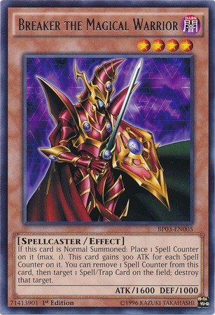 YU-GI-OH! - Breaker The Magical Warrior (BP03-EN005) Rare...
