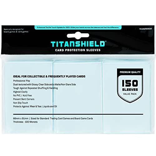 TitanShield Premium Card Sleeves | Compatible with Standard...