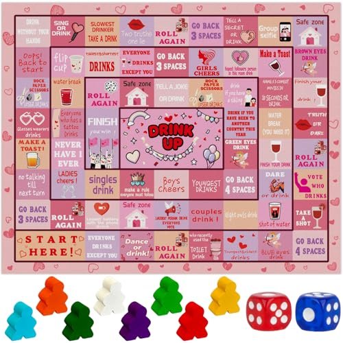 Luhiew Drinking Board Games for Adults,Drunk Dice Funny...