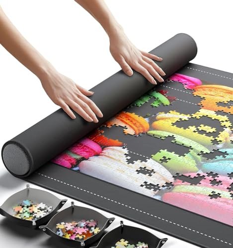 The Original Newverest Jigsaw Puzzle Mat Roll Up 1500 Pieces