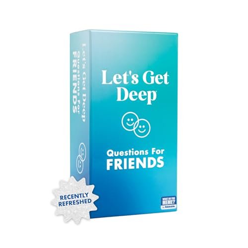 Let's Get Deep: Friends Edition by Relatable, Adult Card...