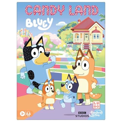 Hasbro Gaming Candy Land Bluey Edition Board Game Ages 3+