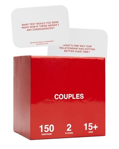 WE'RE NOT REALLY STRANGERS Couples Edition Card Game