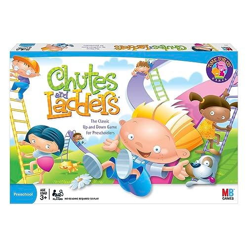 Hasbro Gaming Chutes and Ladders Board Game, Ages 3+