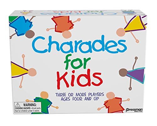Pressman Charades for Kids - The 'No Reading Required Game