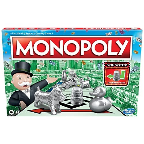 Monopoly Game, Family Board Games for 2-6 players, 8+