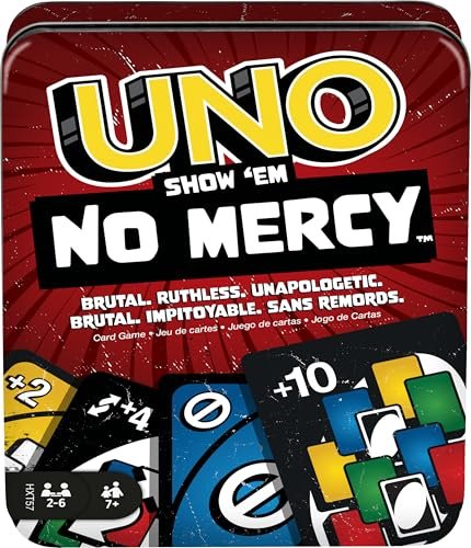Mattel Games UNO Show ‘em No Mercy Card Game with