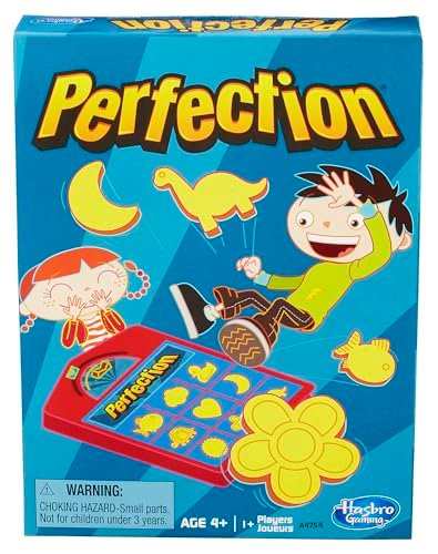 Hasbro Gaming Perfection Game for Kids | Preschool Popping