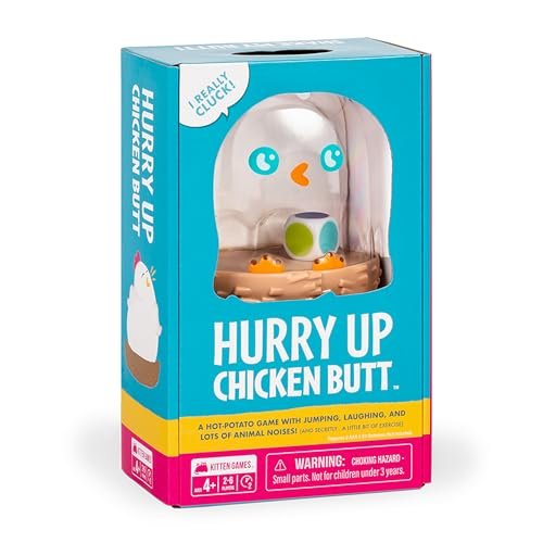 Exploding Kittens Hurry Up Chicken Butt 2-6 hot potato card